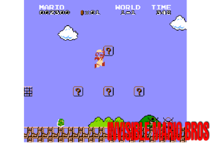 Invisible Mario Bros (SMB1 Hack) Cover